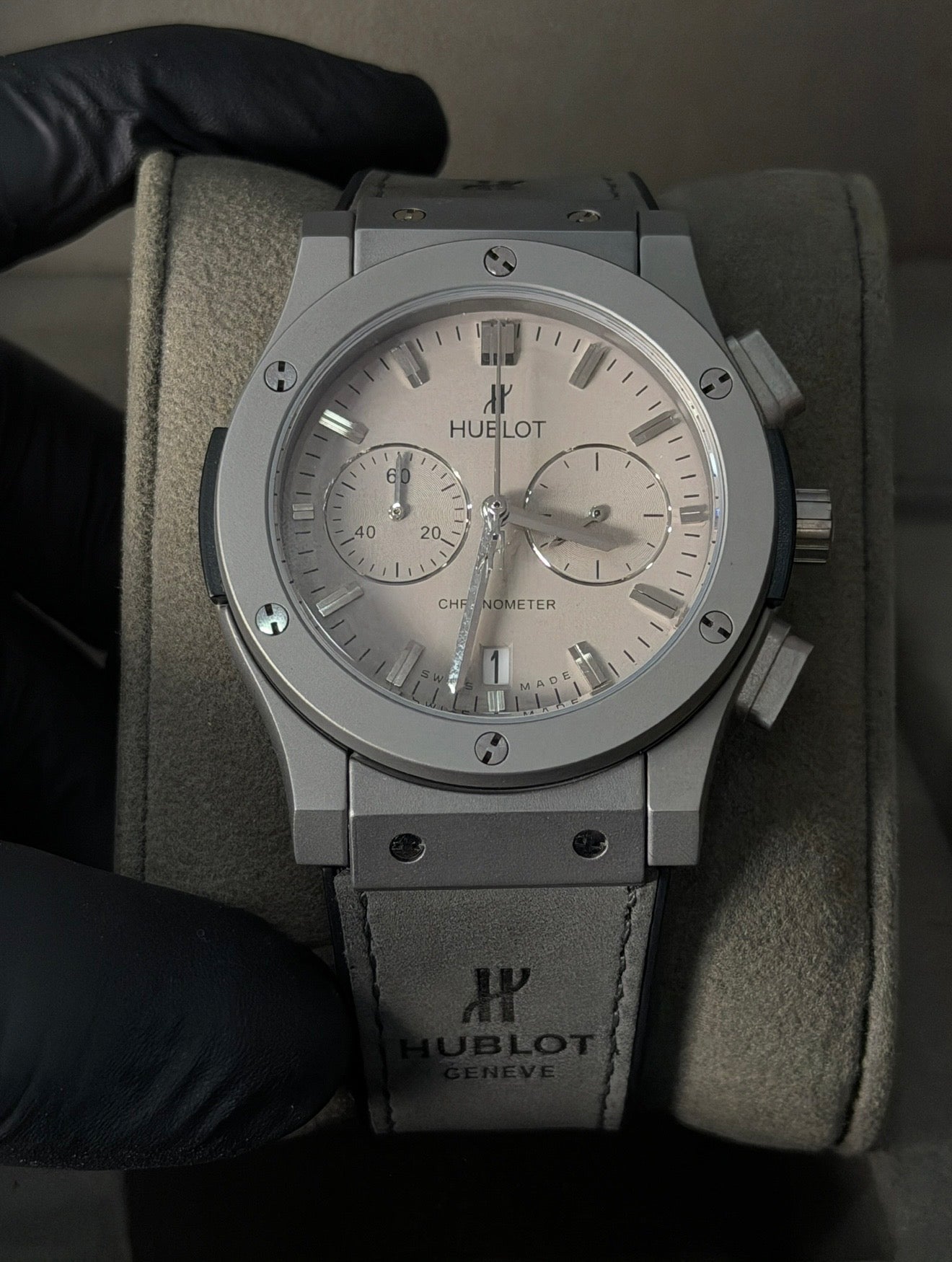 Hublot Classic Fusion Chronograph Silver