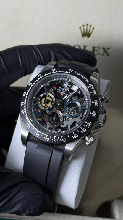 Rolex Daytona Skeleton “Black”