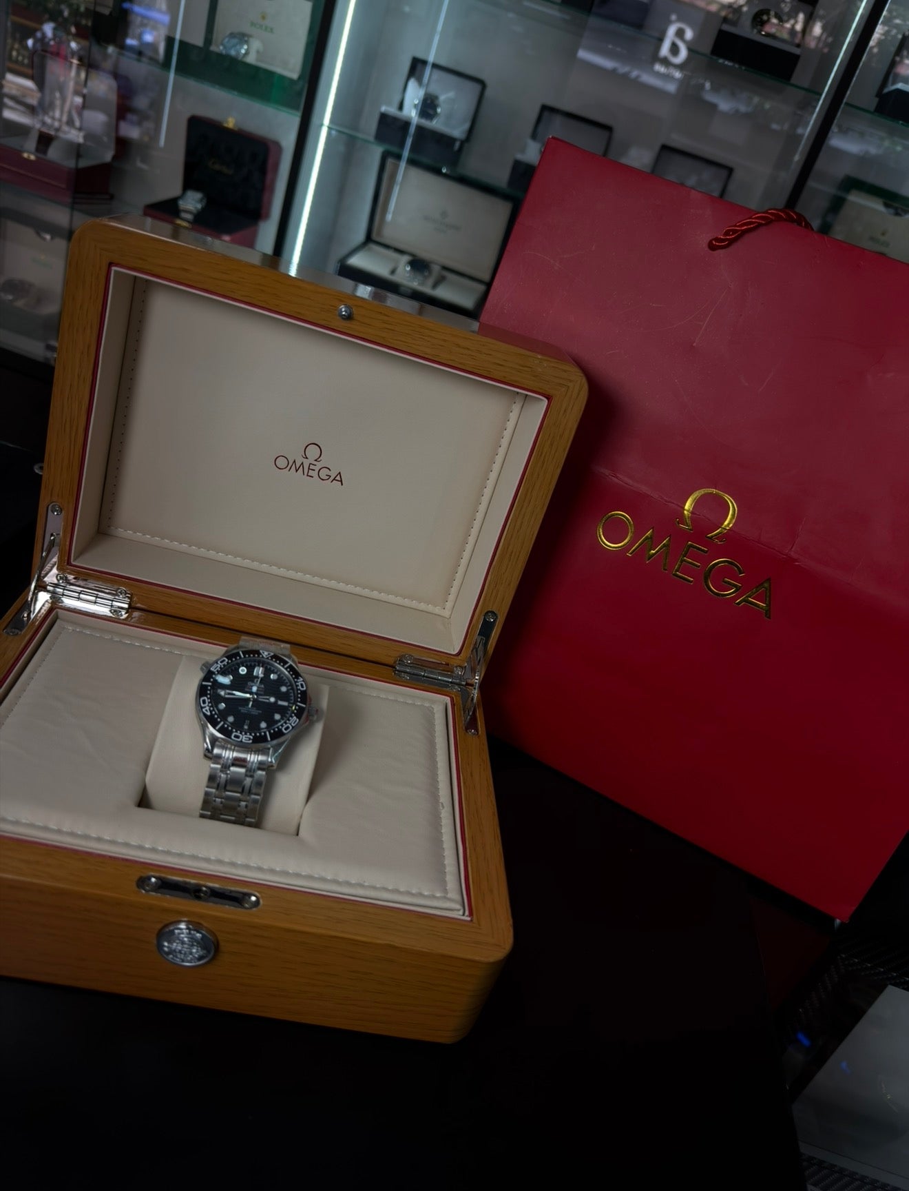 Omega Seamaster Diver 300M Negro