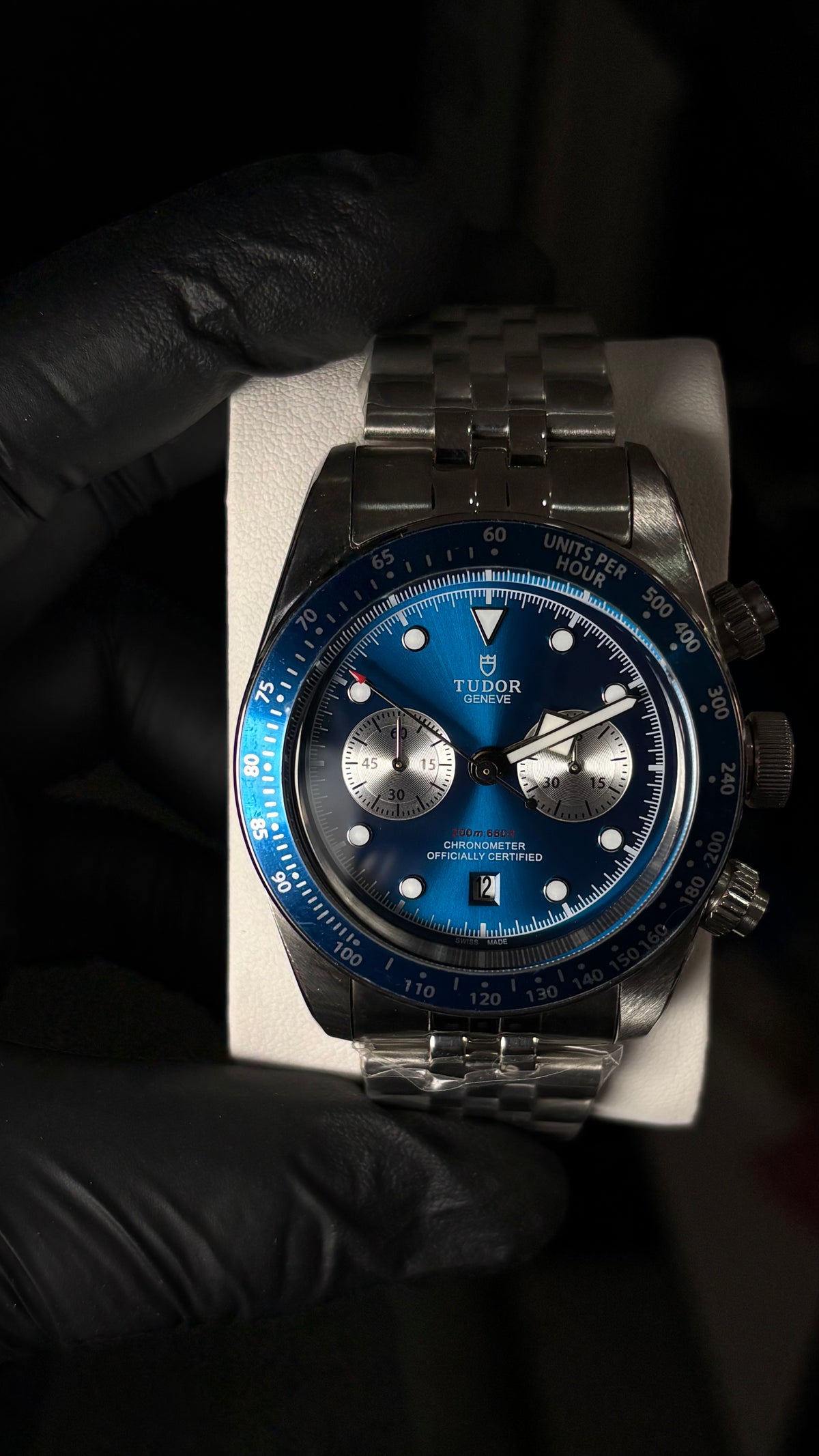 Tudor Black Bay Chrono Blue