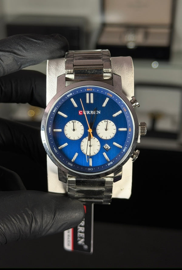CURREN CRONOGRAFO AZUL