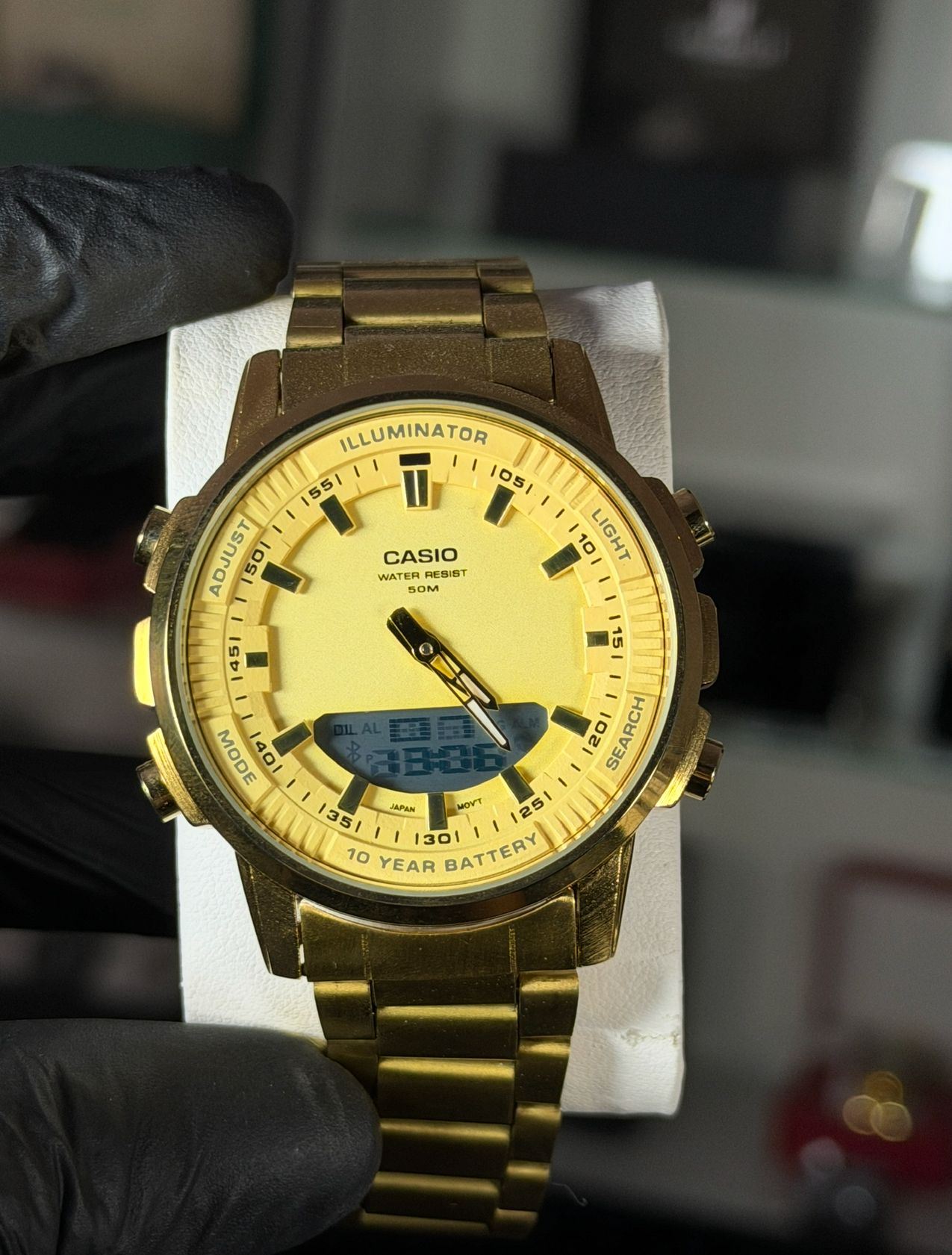 CASIO DORADO