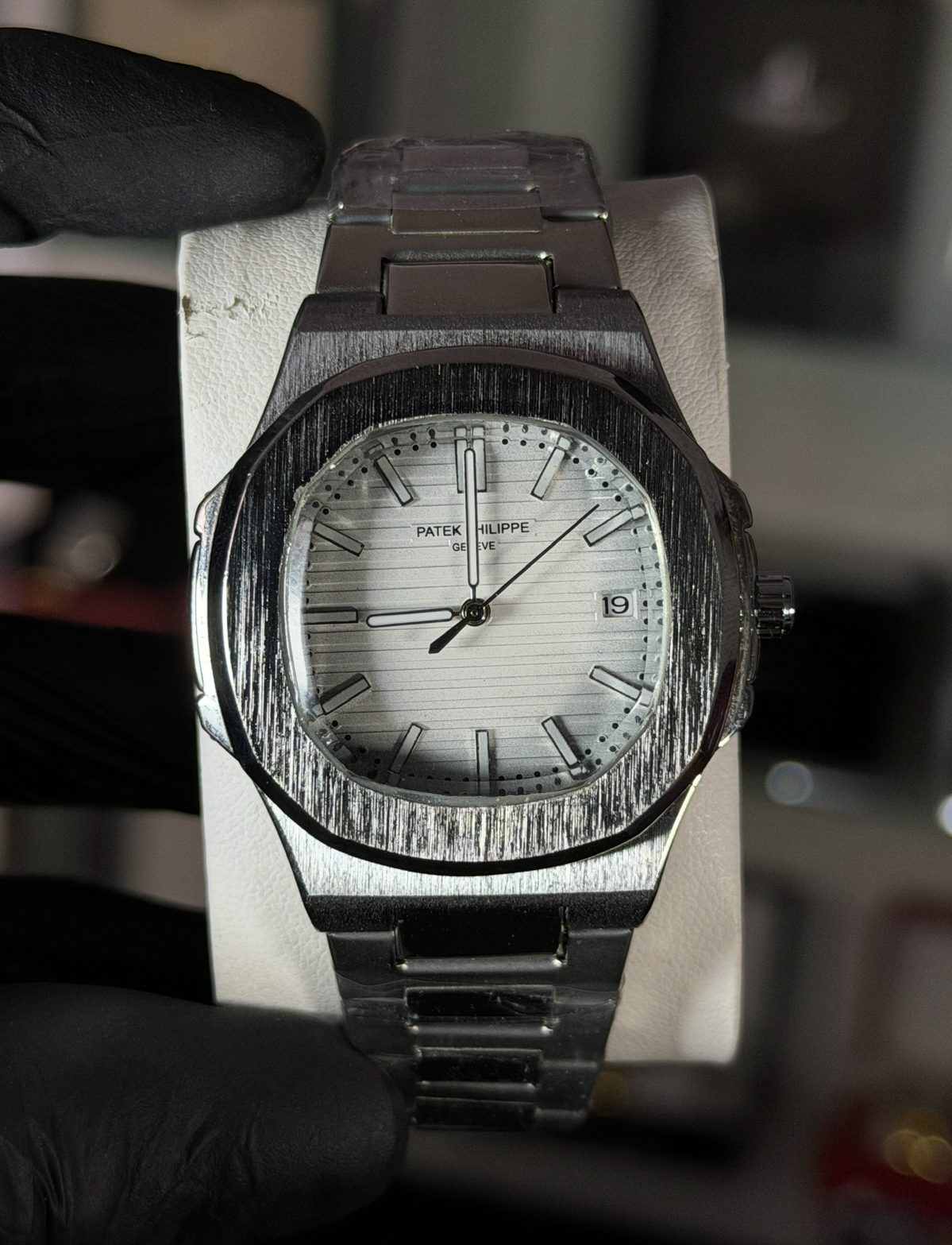 PATEK PHILIPPE AUTOMATICO BLANCO