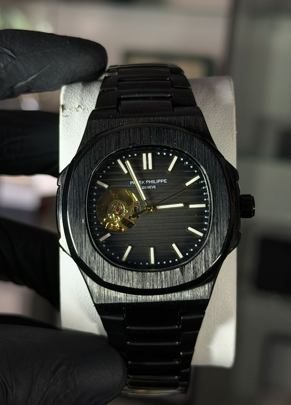 PATEK PHILIPPE NEGRO AUTOMATICO